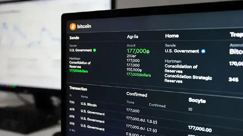 US Government Transfers 2.44 BTC in Seized Funds to Coinbase Prime, Strengthening Strategic Bitcoin Reserve